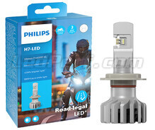 Ampoule moto H7 LED Philips ULTINON Pro6000 Homologuée - 11972U6000X1